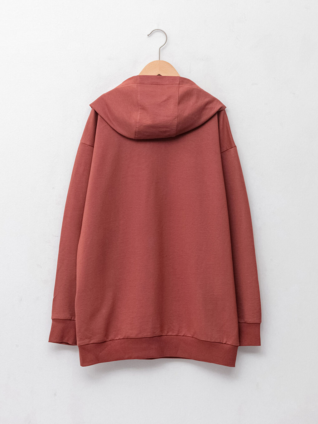 Hooded Printed Long Sleeve Boys' Sweatshirt-1