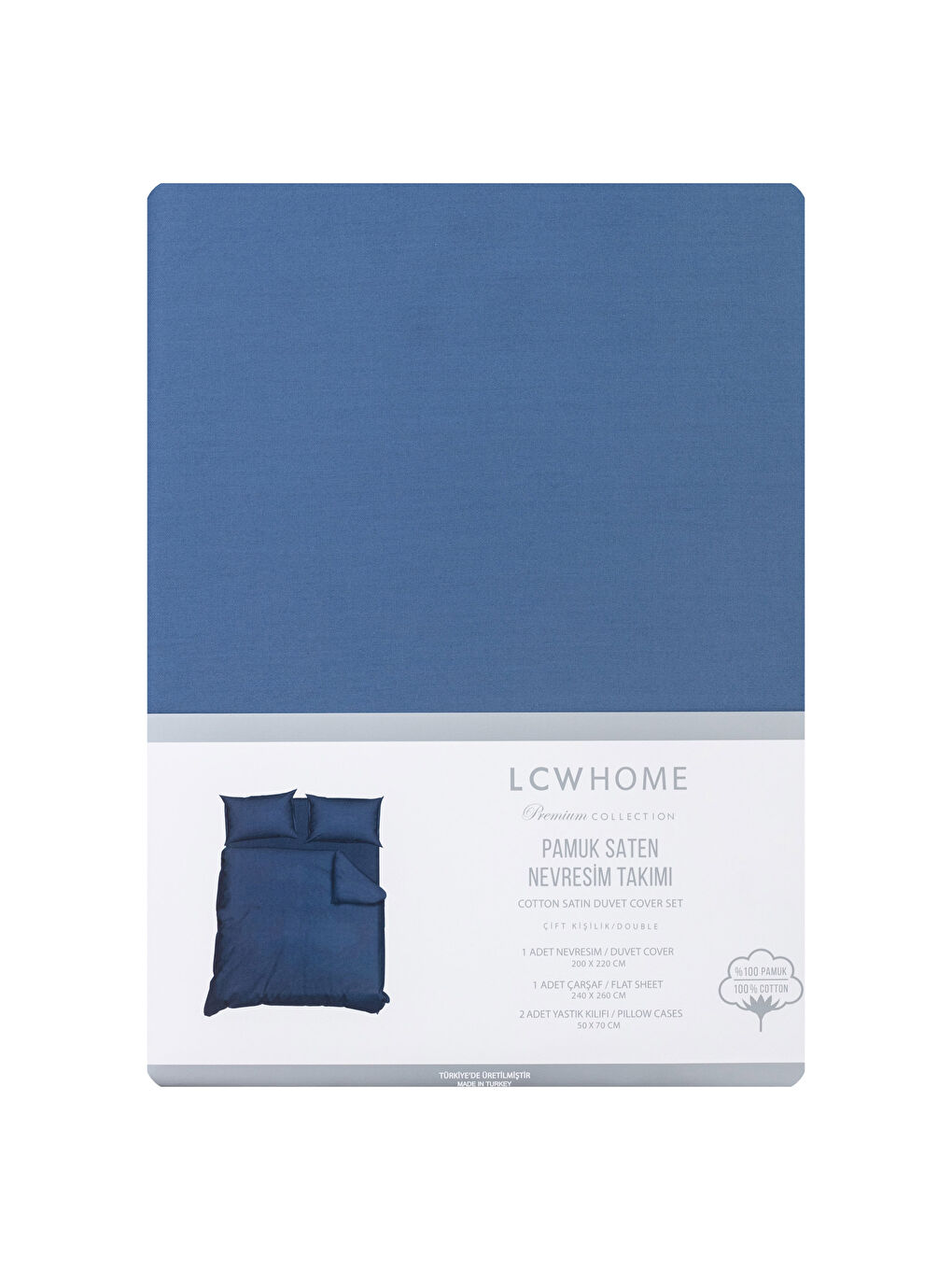 مجموعة غطاء لحاف مزدوج سادة ستان-6