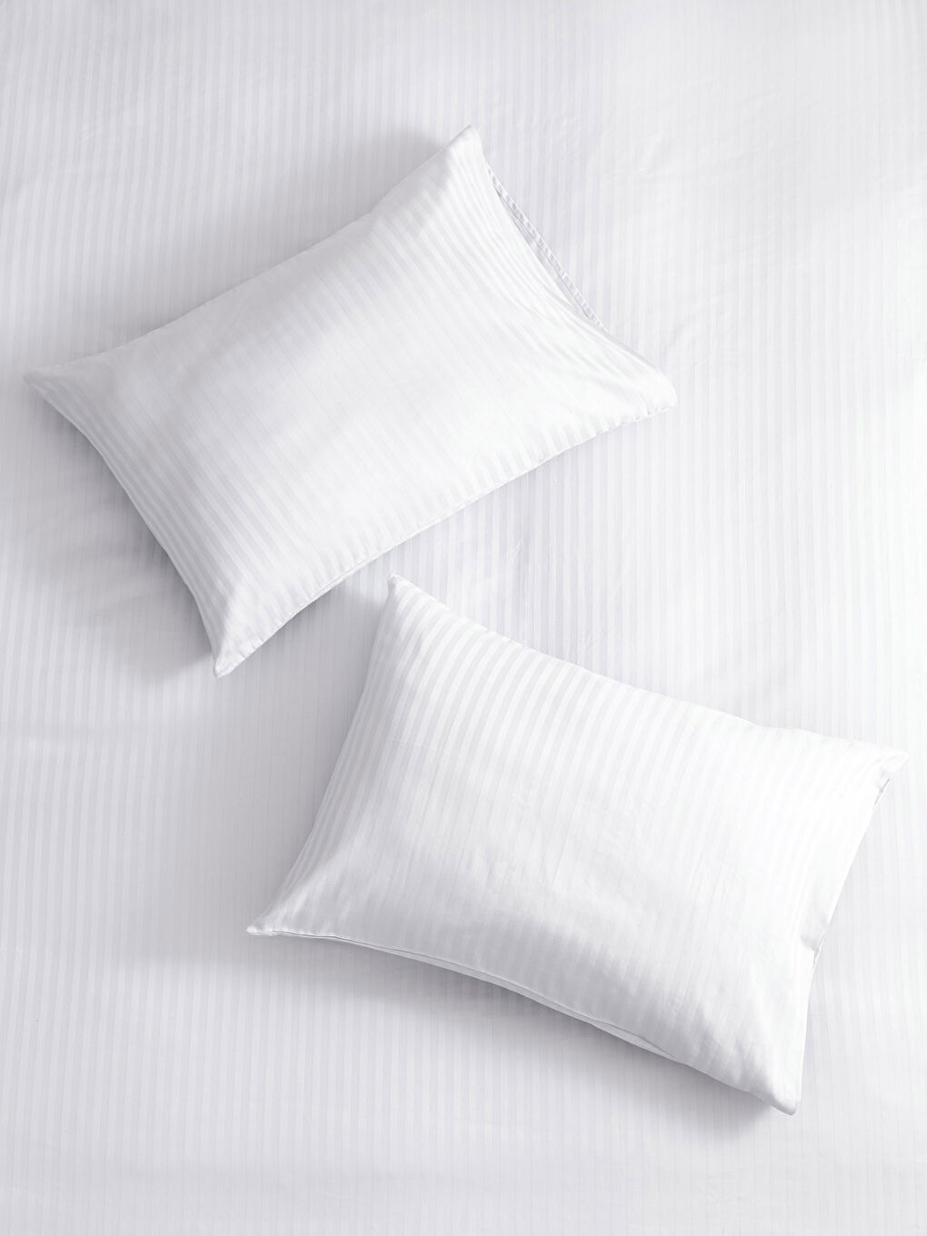 Plain Cotton Satin Double Duvet Cover Set-1