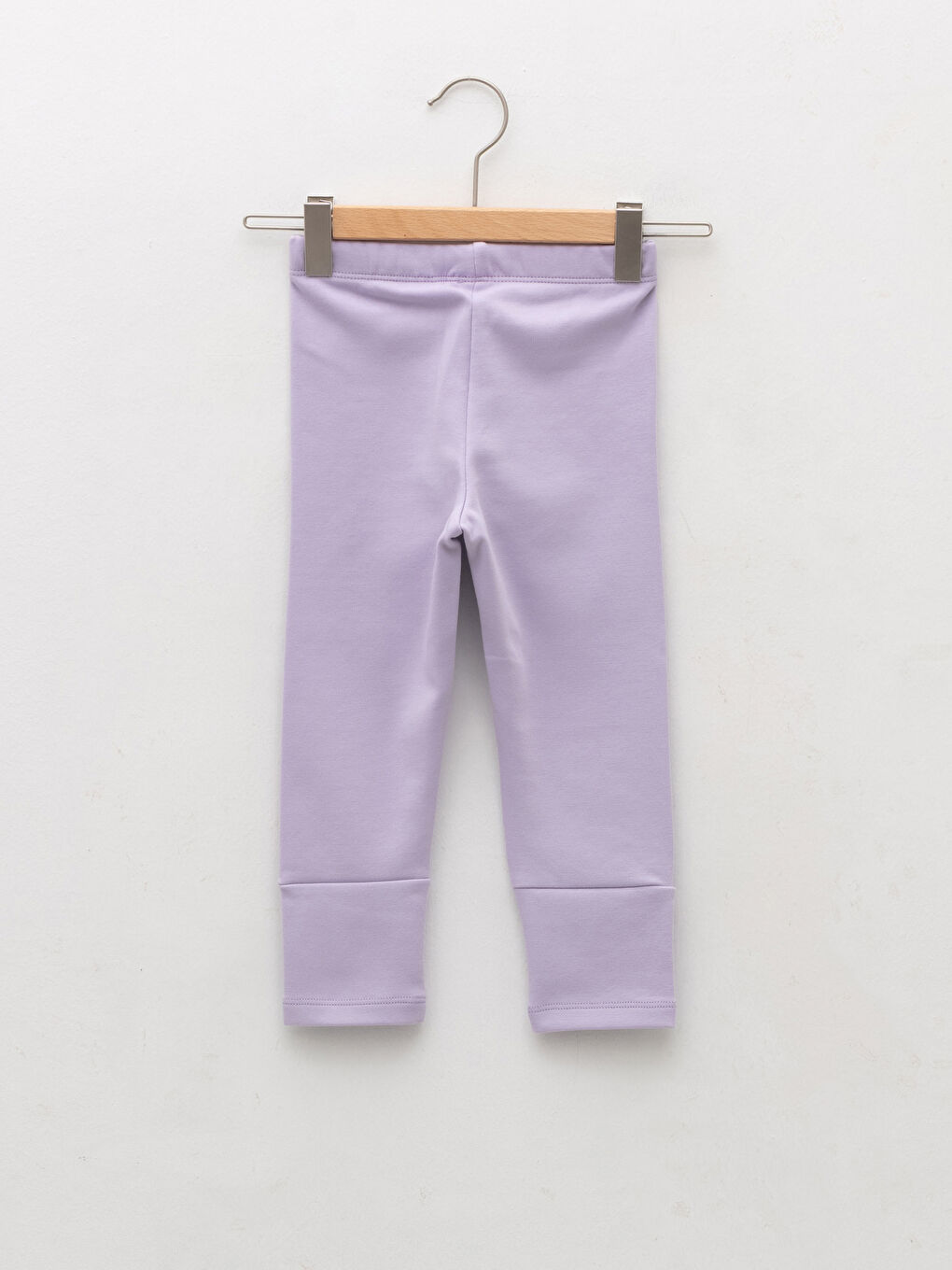 Elastic Waist Embroidery Detailed Baby Girl Tights-1