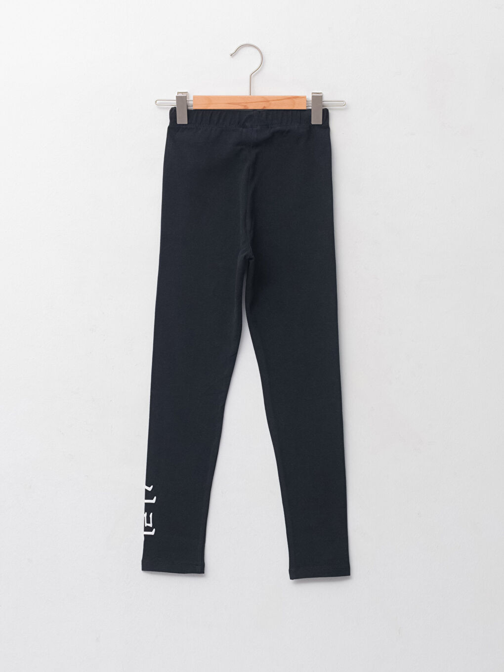 Elastic Waist Printed Cotton Girls' Ankle-Length Tights-1