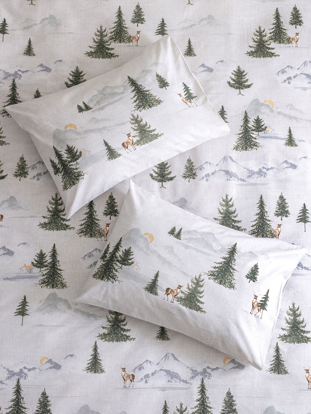 Double Printed Woven Duvet Cover Set-1