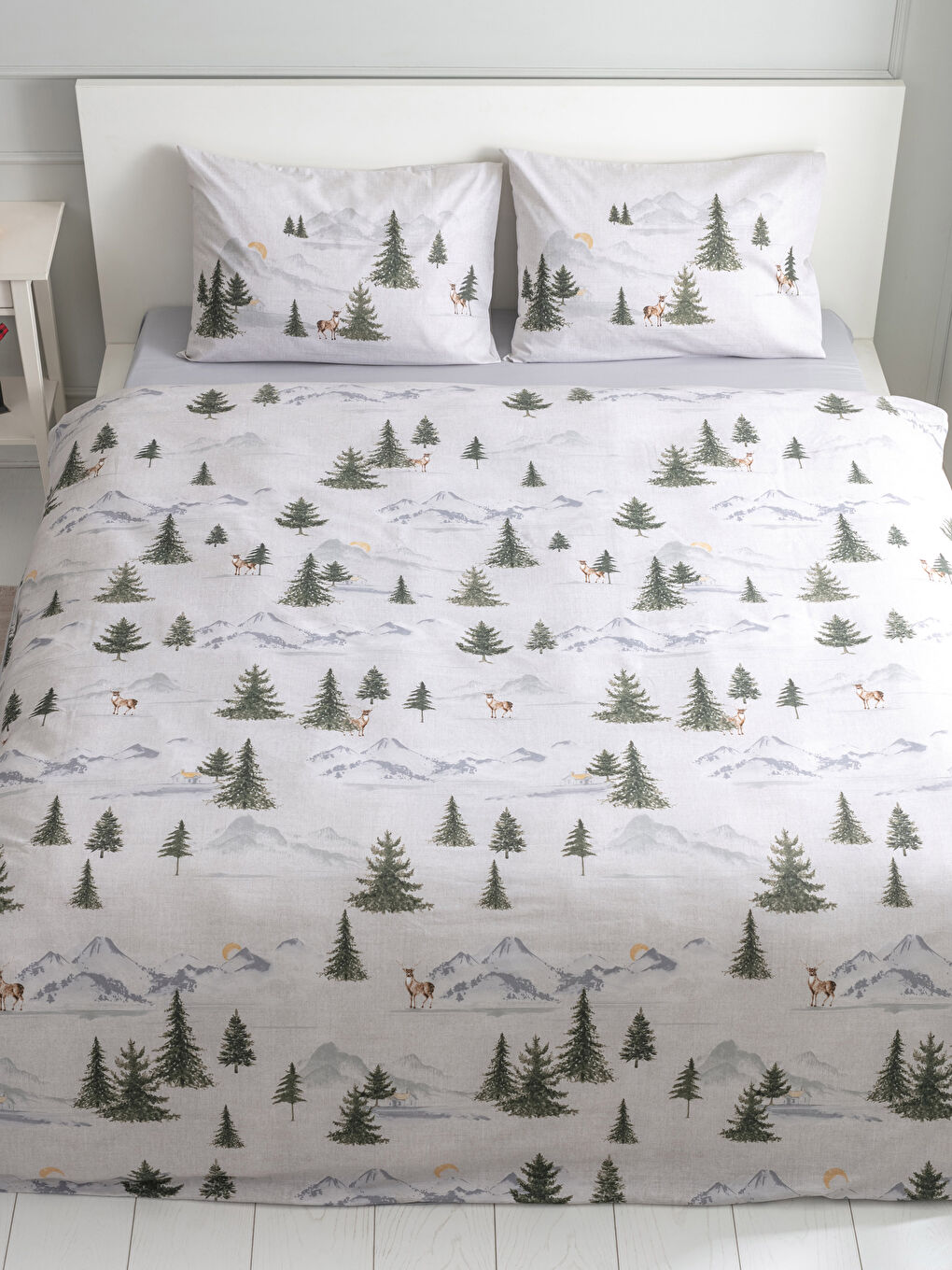 Double Printed Woven Duvet Cover Set-2