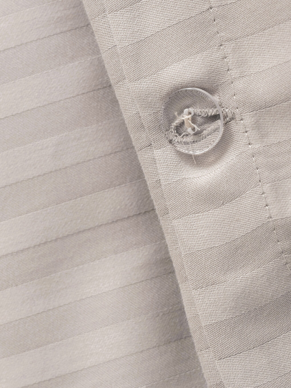 Parure de couette double complète en satin de coton rayé oversized-5