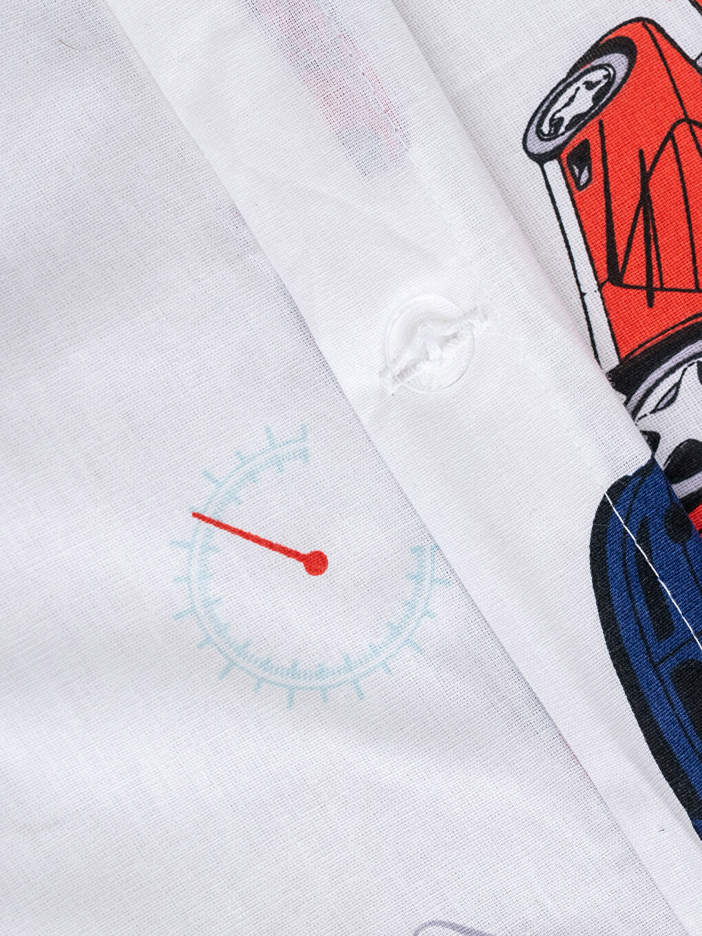 Parure de Housse de Couette Tissée Imprimée Voitures pour Garçons-5