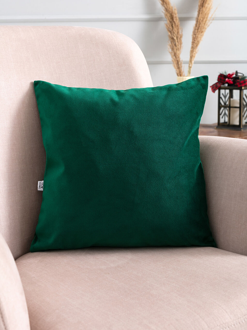 Schlichte Samt Kissenhülle 45x45 cm