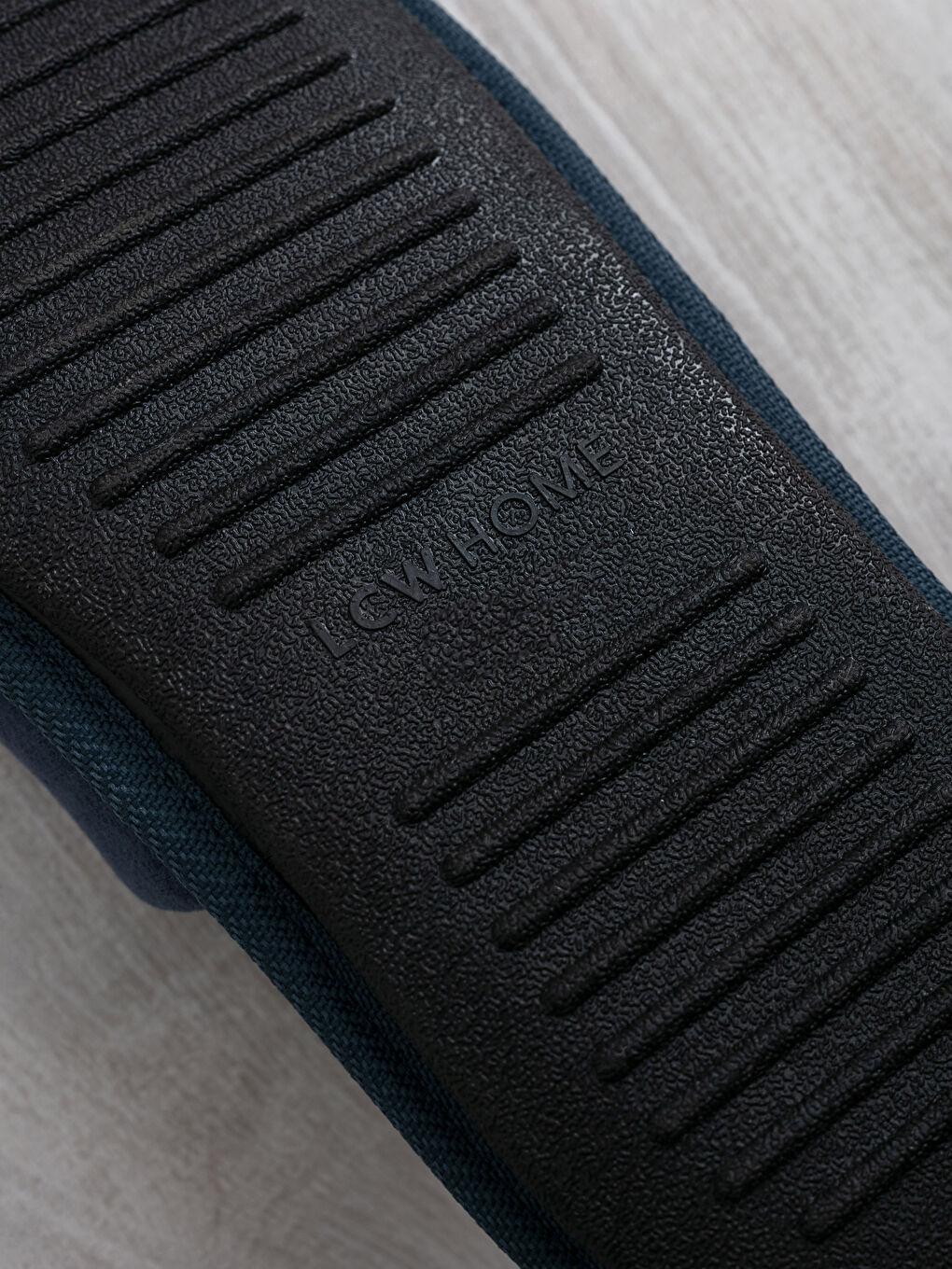 Lacivert Ekose Desenli Erkek Ev Terliği-3