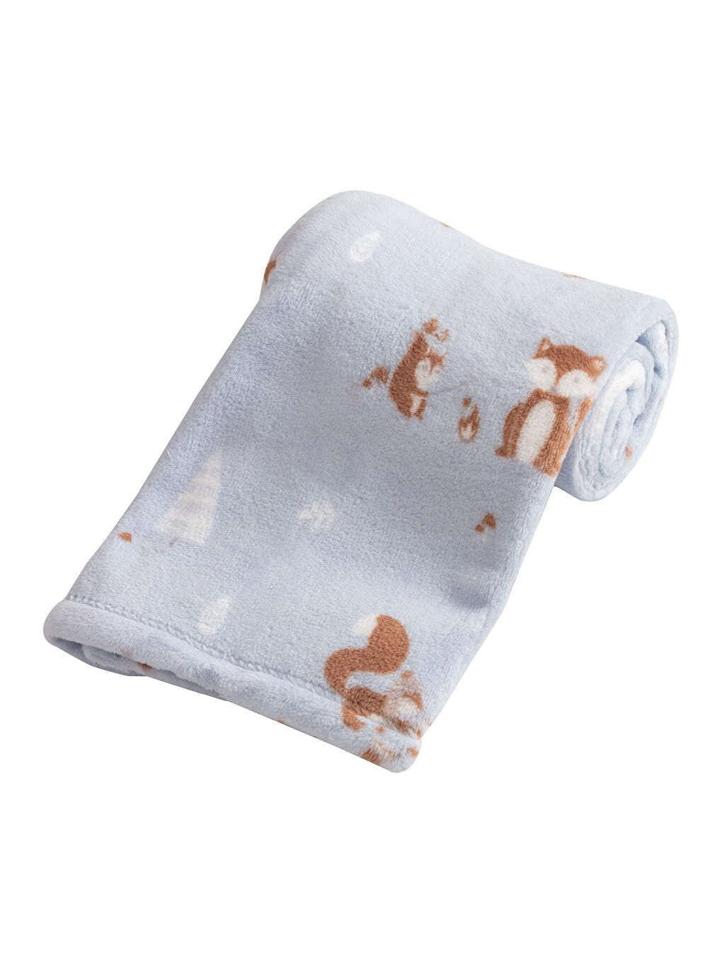 Couverture Bébé Imprimée en Velours Doux 90x110 Cm-3