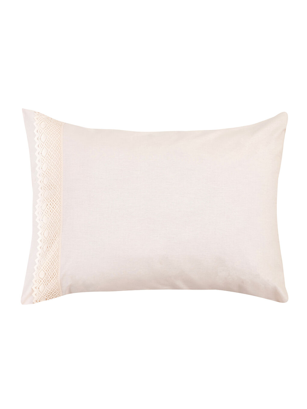 LCW HOME Lace Detailed Woven Pillow Cover 2 Pack 50x70 Cm -W1J217Z8-D2Y