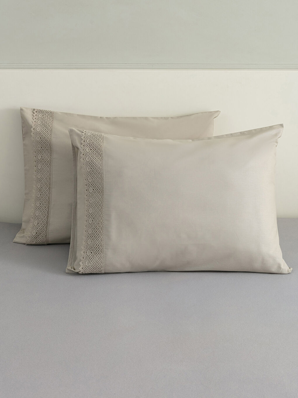 LCW HOME Jastučnice sa čipkom 2 kom 50x70 cm -W1J217Z8-TSX