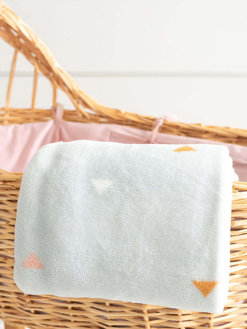 Pătură pentru bebeluș din Welsoft imprimat 90x110 cm