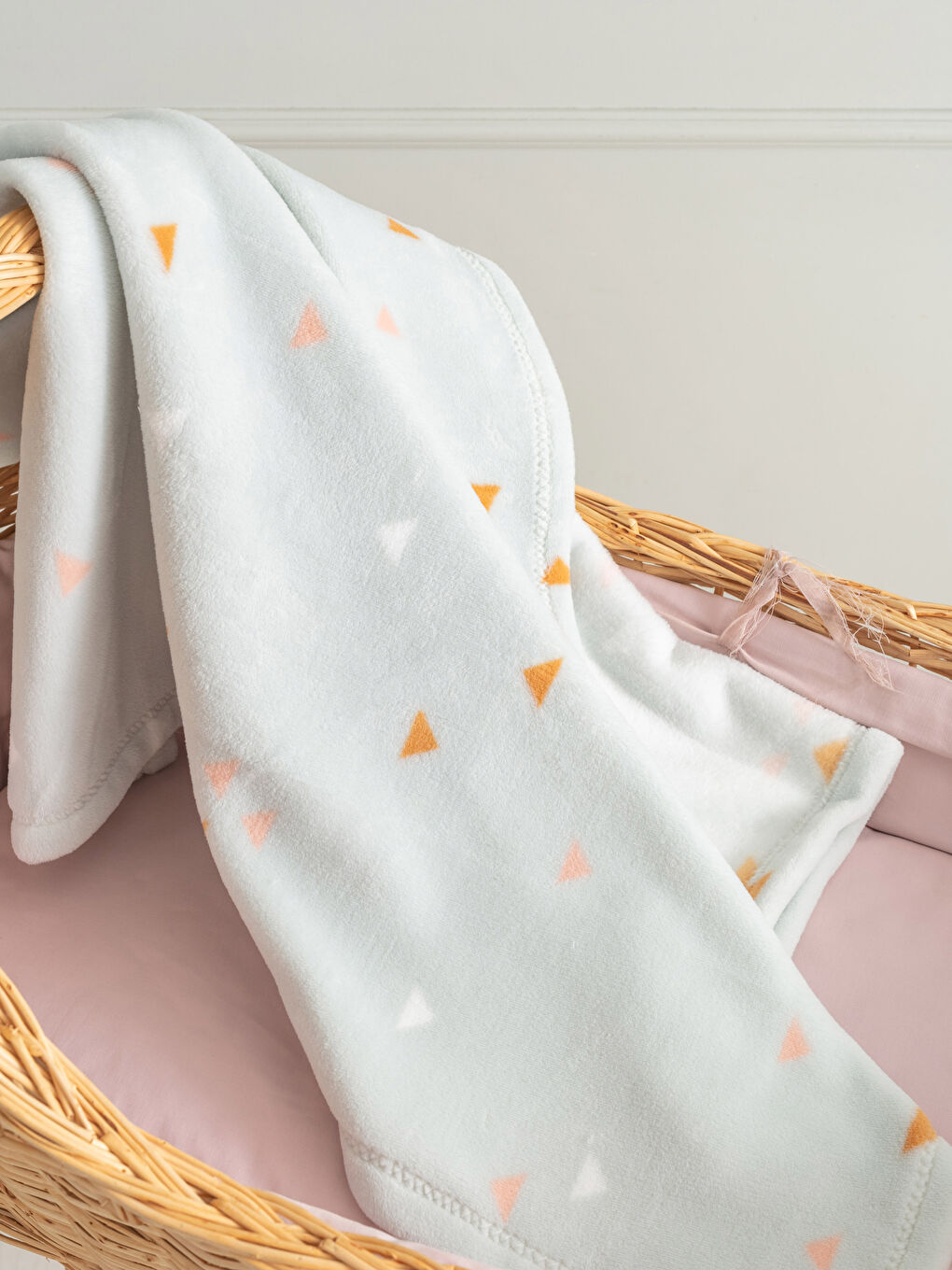 Pătură pentru bebeluș din Welsoft imprimat 90x110 cm-1