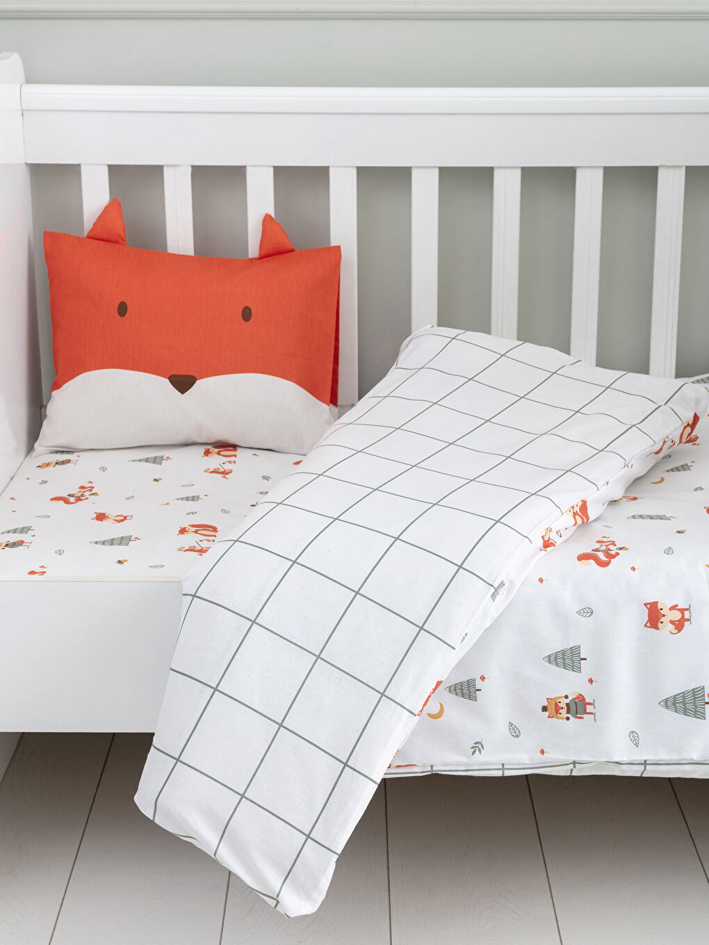 Ensemble de Housse de Couette Bébé Garçon Imprimé Renforcé-1