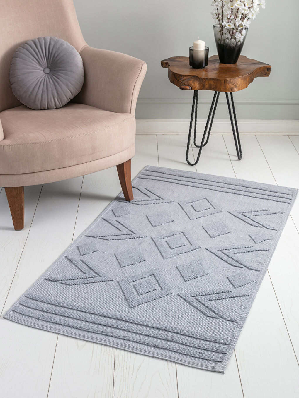 سجادة بنقشة ذاتية 80x150 سم