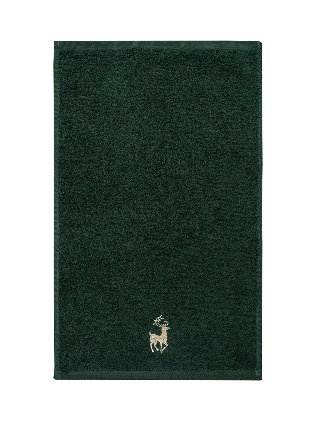 LCW HOME New Year Themed Embroidery Detailed Boucle Hand Towel 30x50 Cm -W1JA43Z8-QR5