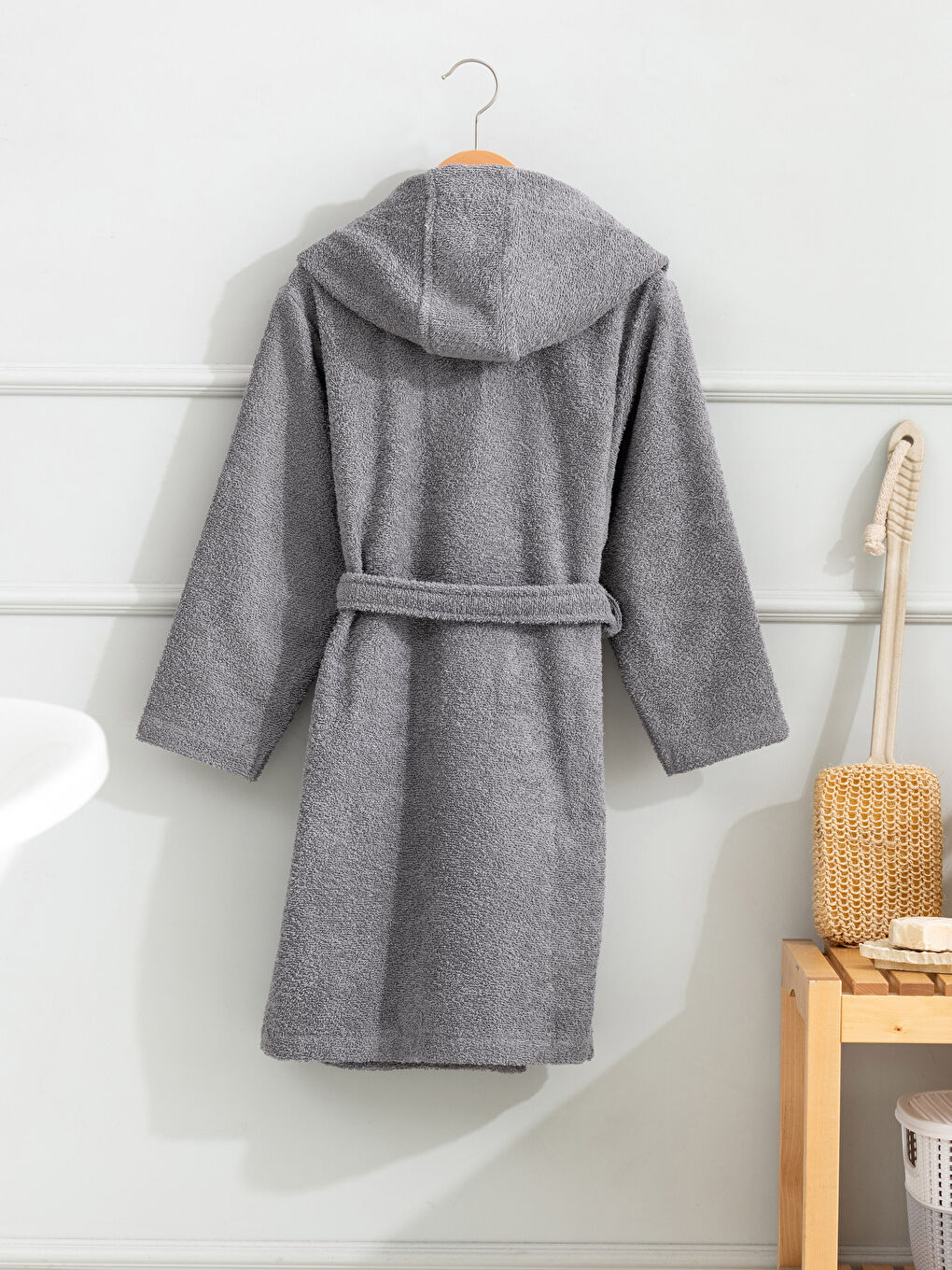 Lcw Home Peignoir Long À Capuche Brodé Garçon -W1JA51Z4-GWE