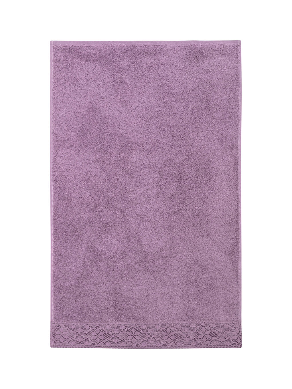 Lace Detailed Curl Face Towel 50x80 Cm-3