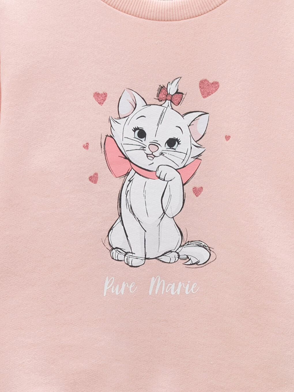 LCW baby Sweat-Shirt Bébé Fille Manches Longues Imprimé Aristochats Col Rond -W1JF32Z1-FXW