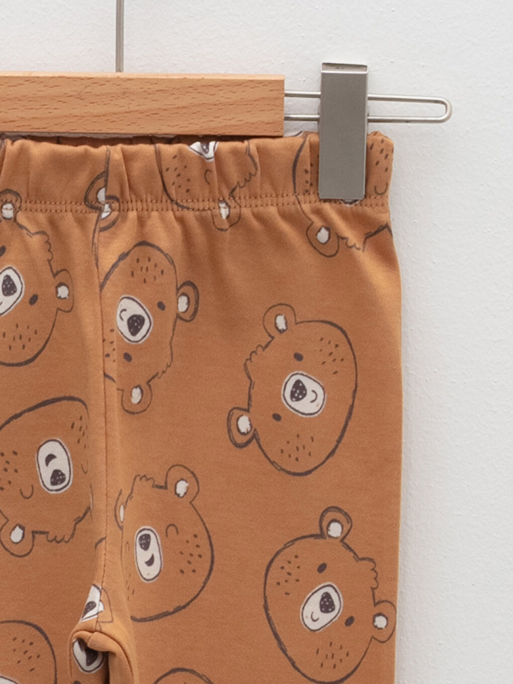 Crew Neck Long Sleeve Printed Baby Boy Pajama Set-2