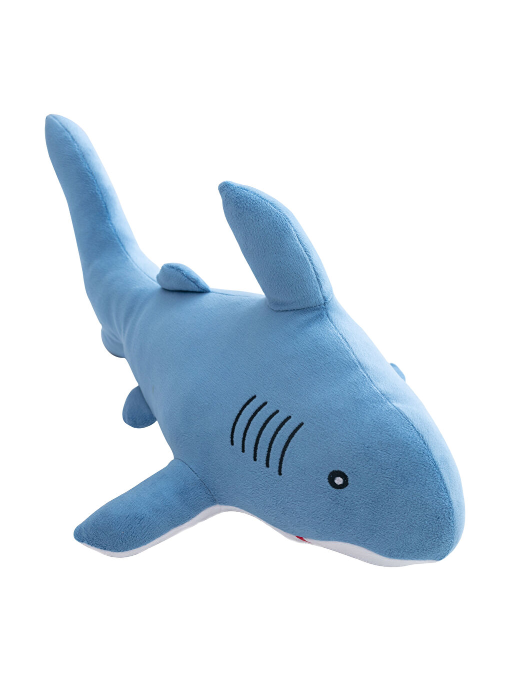 LCW HOME Shark Embroidered Plush Filled Throw Pillow 46x30 Cm -W1JY32Z1-RA3