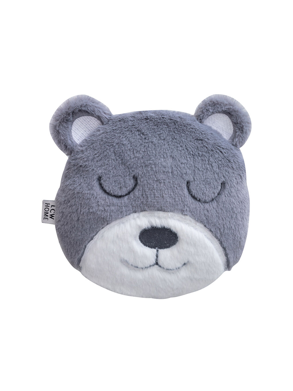 Karışık Nakış Detaylı Dolgulu Pelüş Bebek Kırlent 21x21 cm-2