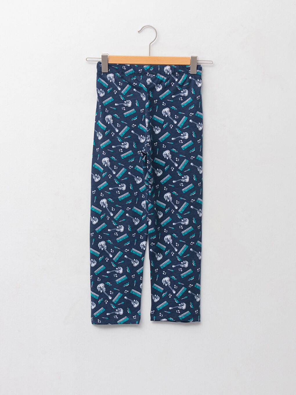 Elasticated Waist Printed Boys' Pyjama Bottoms-1