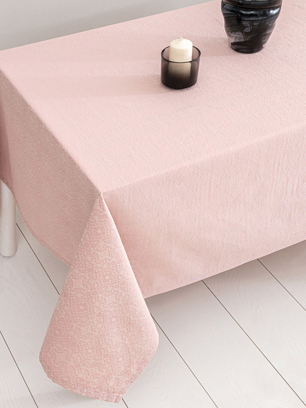 Nappe Jacquard Imprimée 160x220 Cm