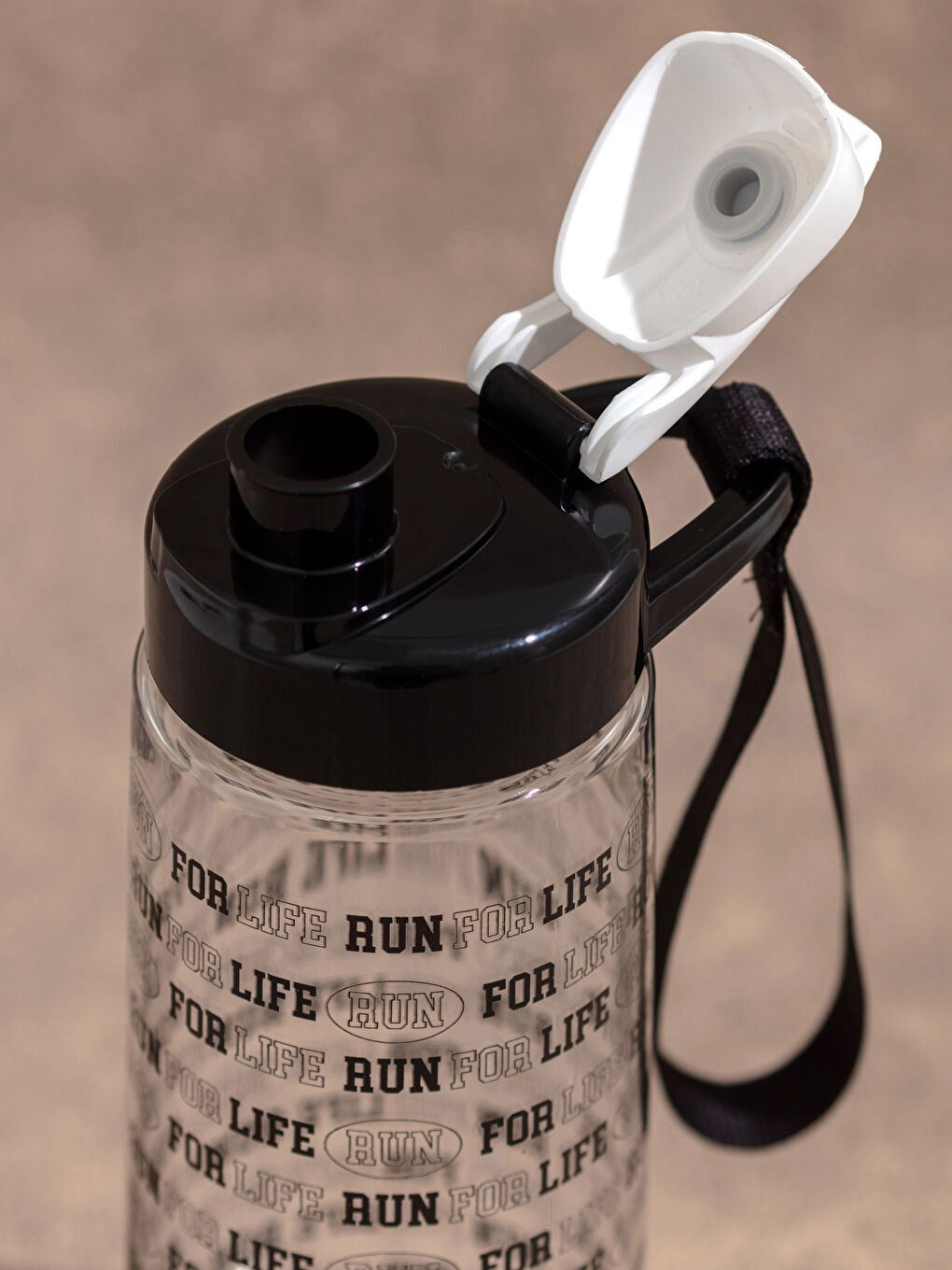 Sticlă de apă imprimată cu slogan-1