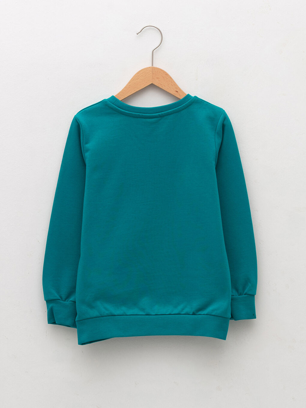 LCW Kids Bisiklet Yaka Basic Uzun Kollu Erkek Çocuk Sweatshirt -W1L087Z4-H3M
