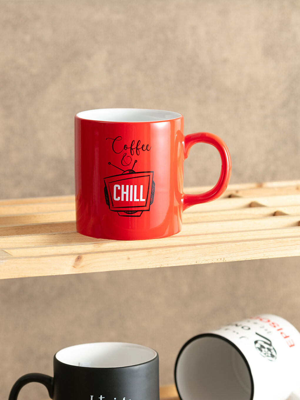 Керамическая кружка с принтом 320 мл