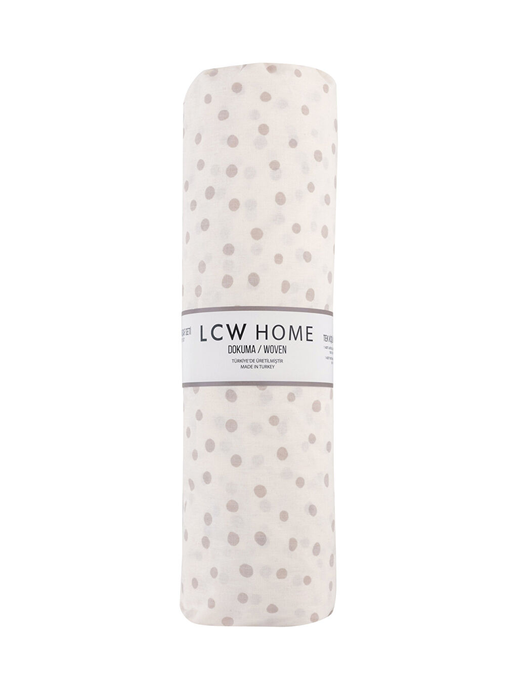 kotetsuページです。 LCW HOME Single Elastic Polka Dot Patterned Woven Bed Sheet