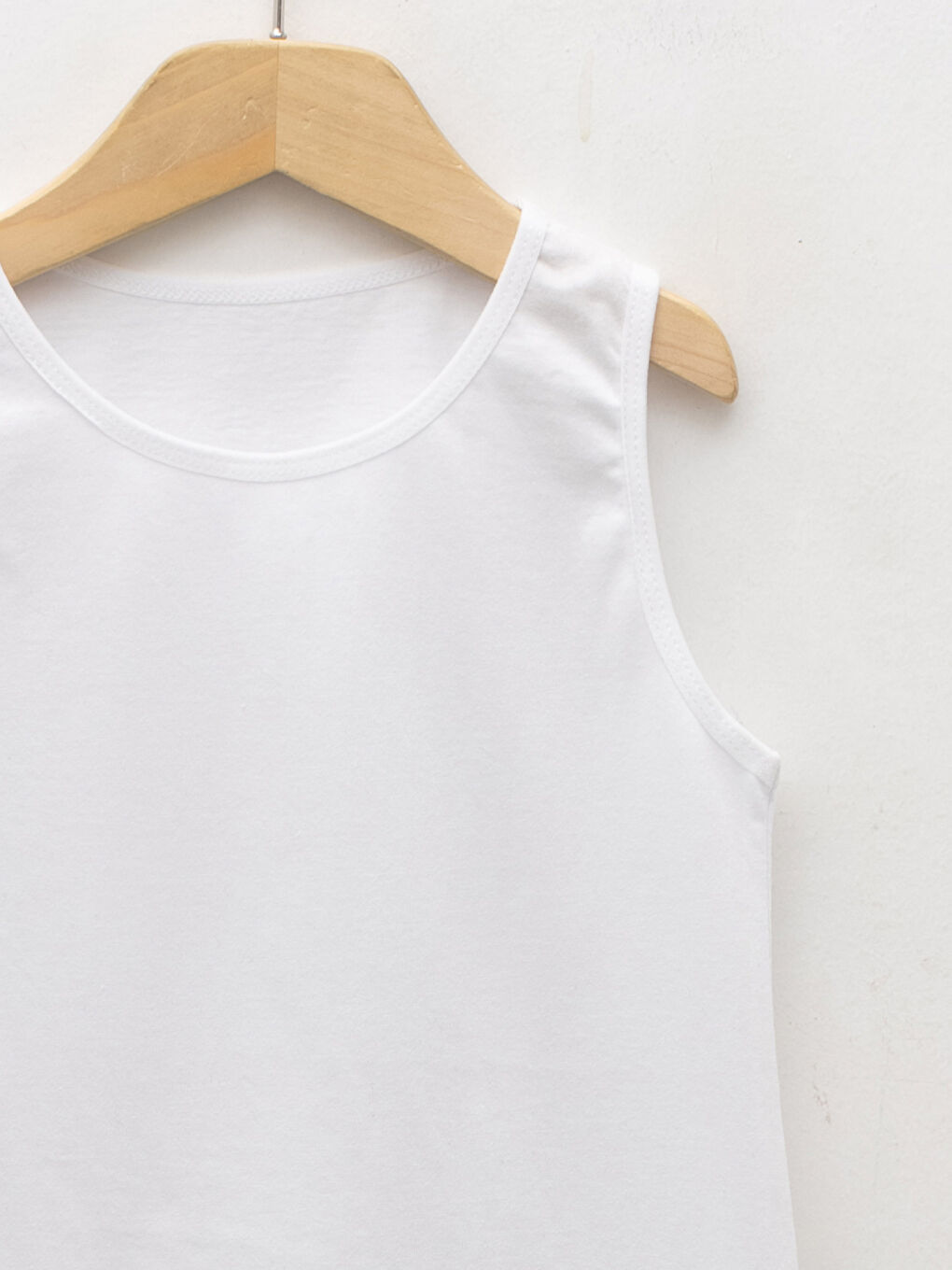 Débardeur Basique en Coton à Col Rond pour Fille-2