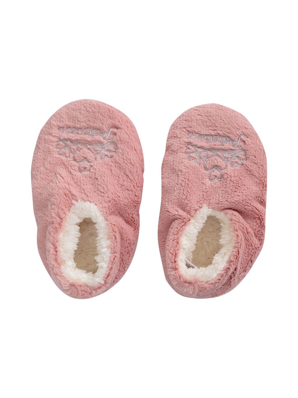 Bestickte Plüsch Hausschuhe für Mädchen-3