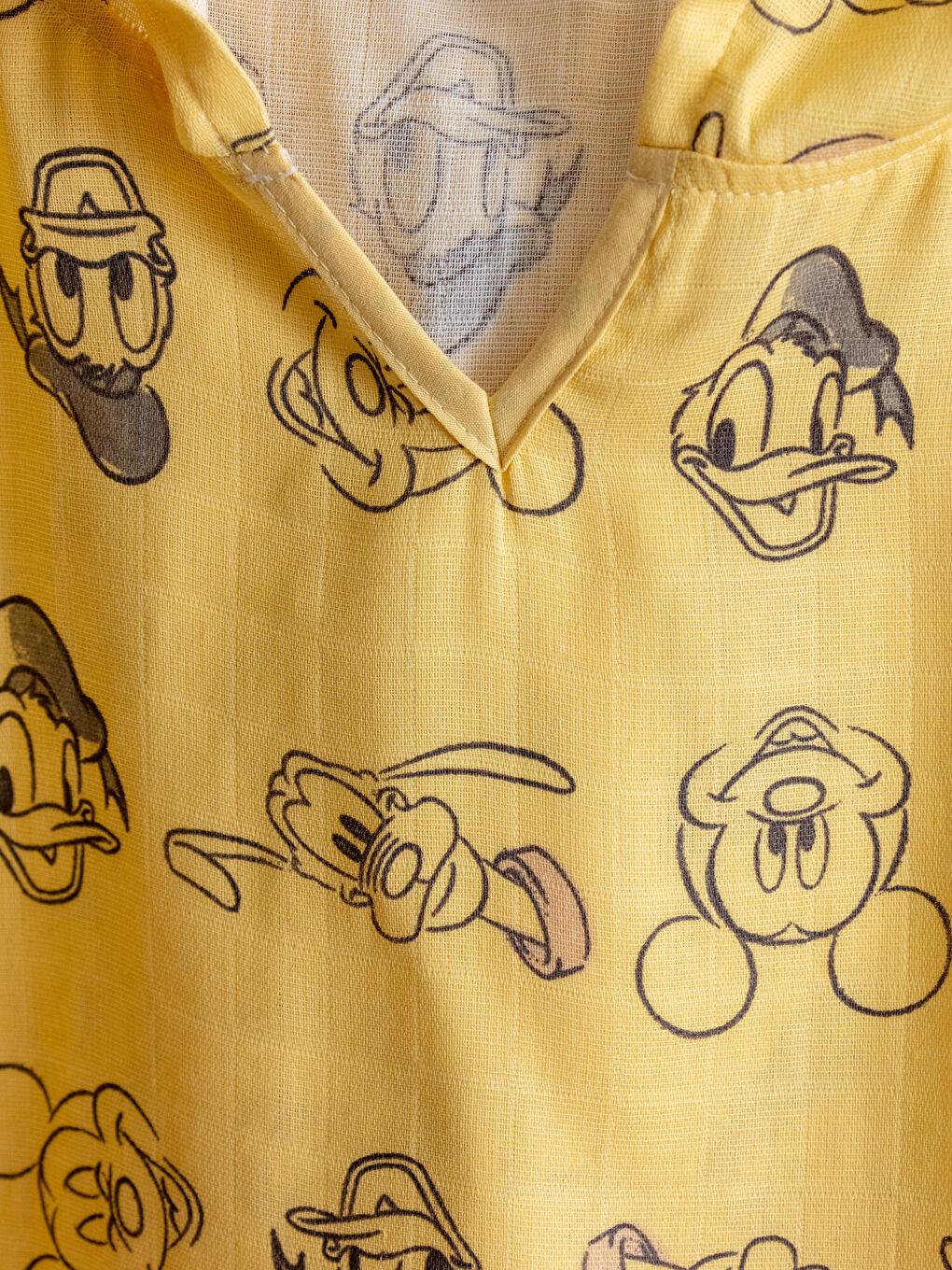 بونشو أطفال موسلين بغطاء رأس بطبعة ميكي ماوس للأولاد-2