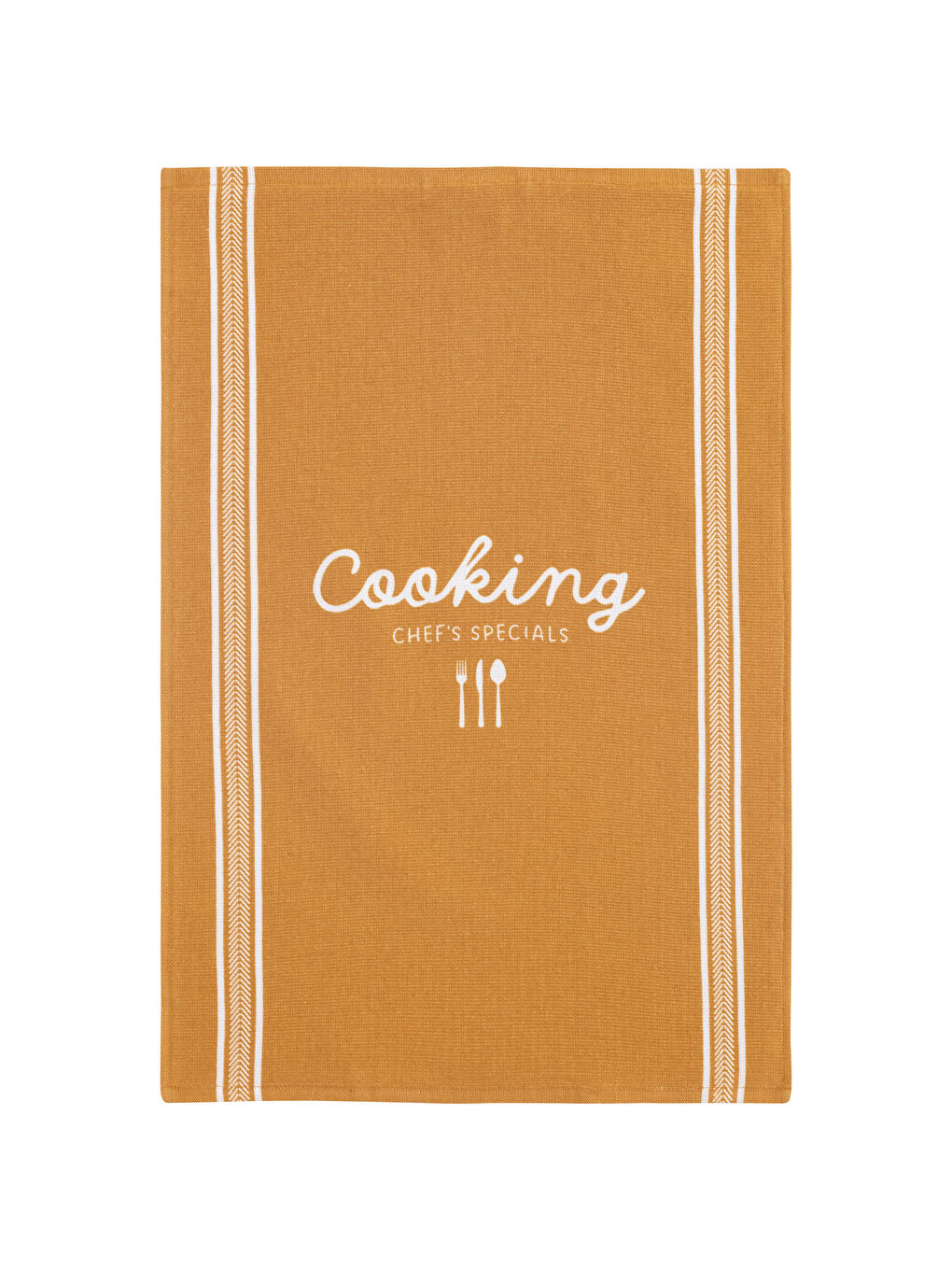 Sarı Pamuklu Baskılı Kurulama Bezi 40x60 cm-3