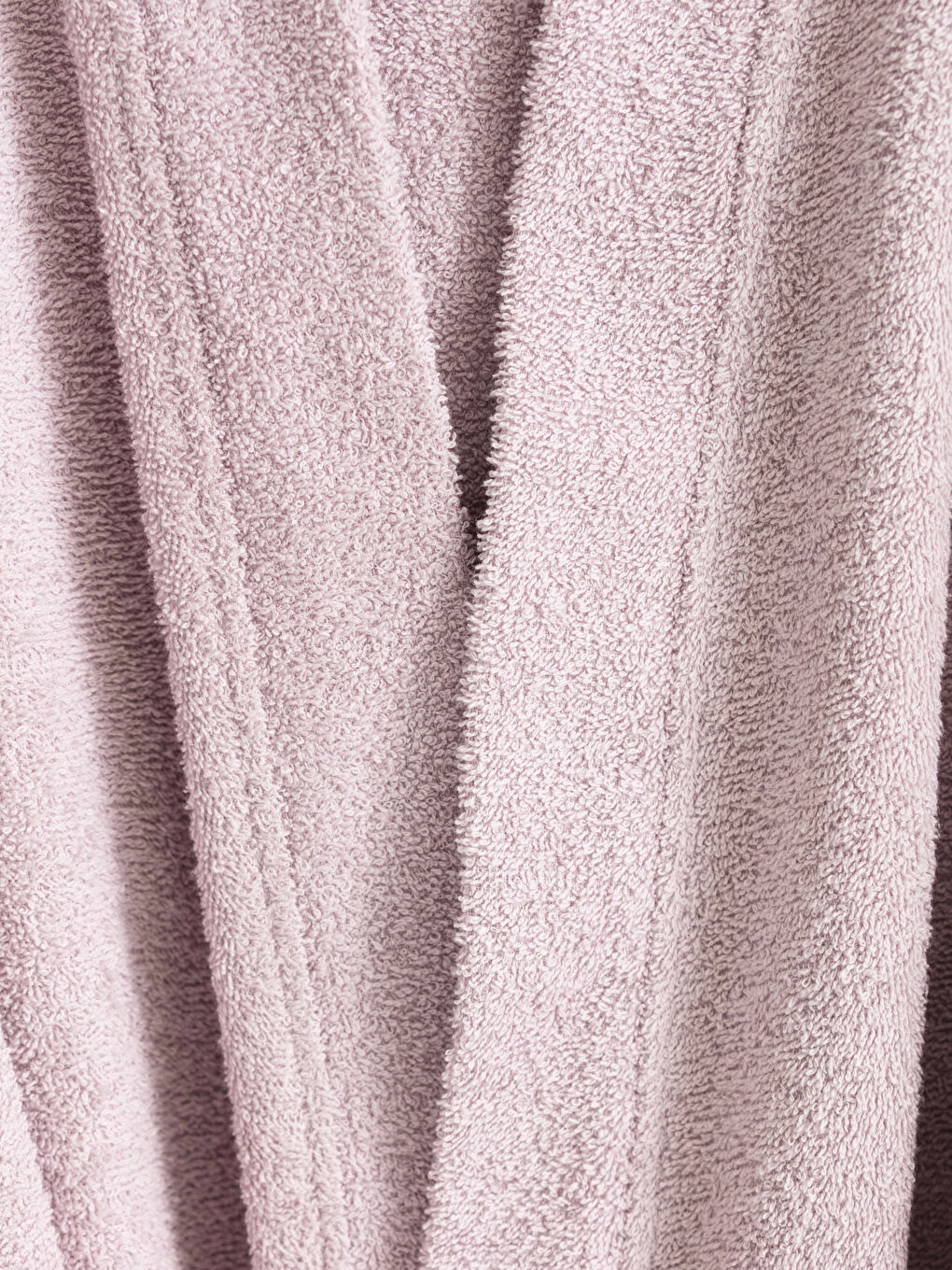 Gerader Curl Langer Damen Bademantel-1