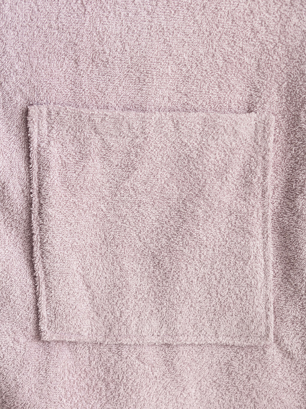 Gerader Curl Langer Damen Bademantel-2