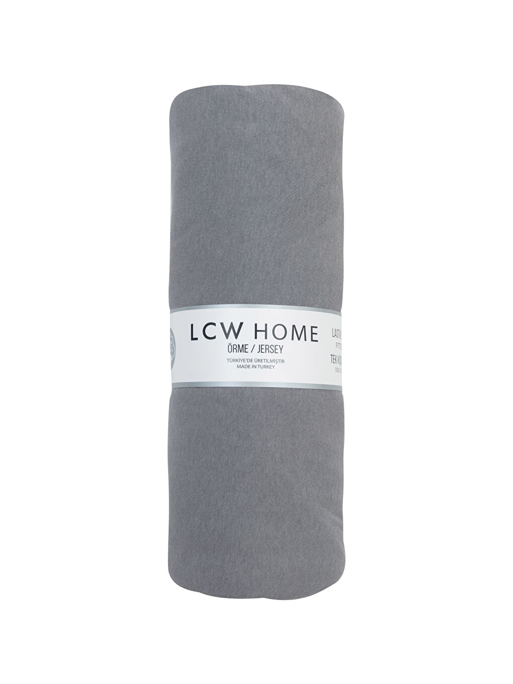 LCW HOME مفرش سرير مطاطي مفرد مسطح 100x200x30 سم -W1M071Z8-GDU