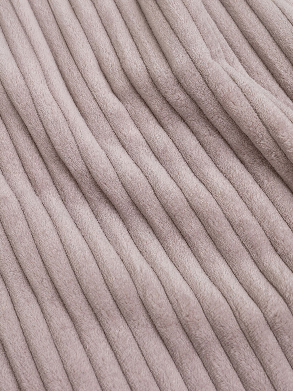 Doppelte Übergroße Weiche Strukturierte Kord-Decke 220x240 Cm-2