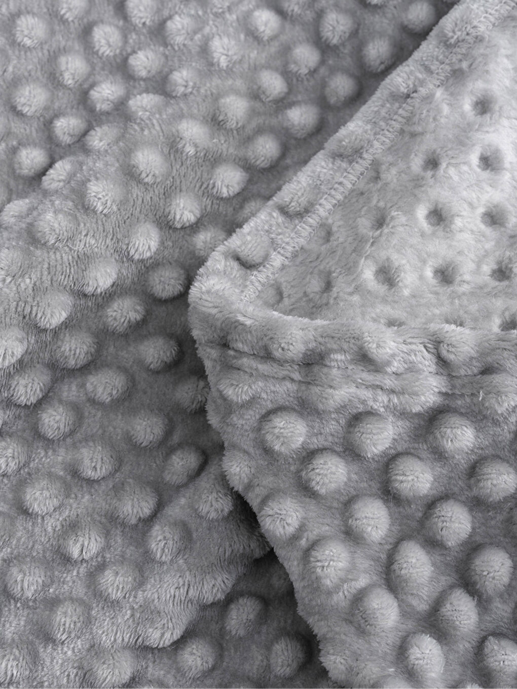 بطانية مزدوجة كبيرة بنقشة براعم قماش ويلسوفت 220x240 سم-2