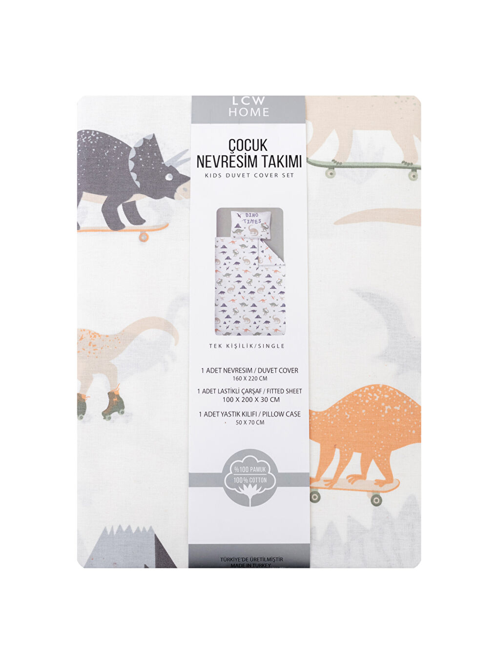 Baskılı Çocuk Nevresim Takımı-6