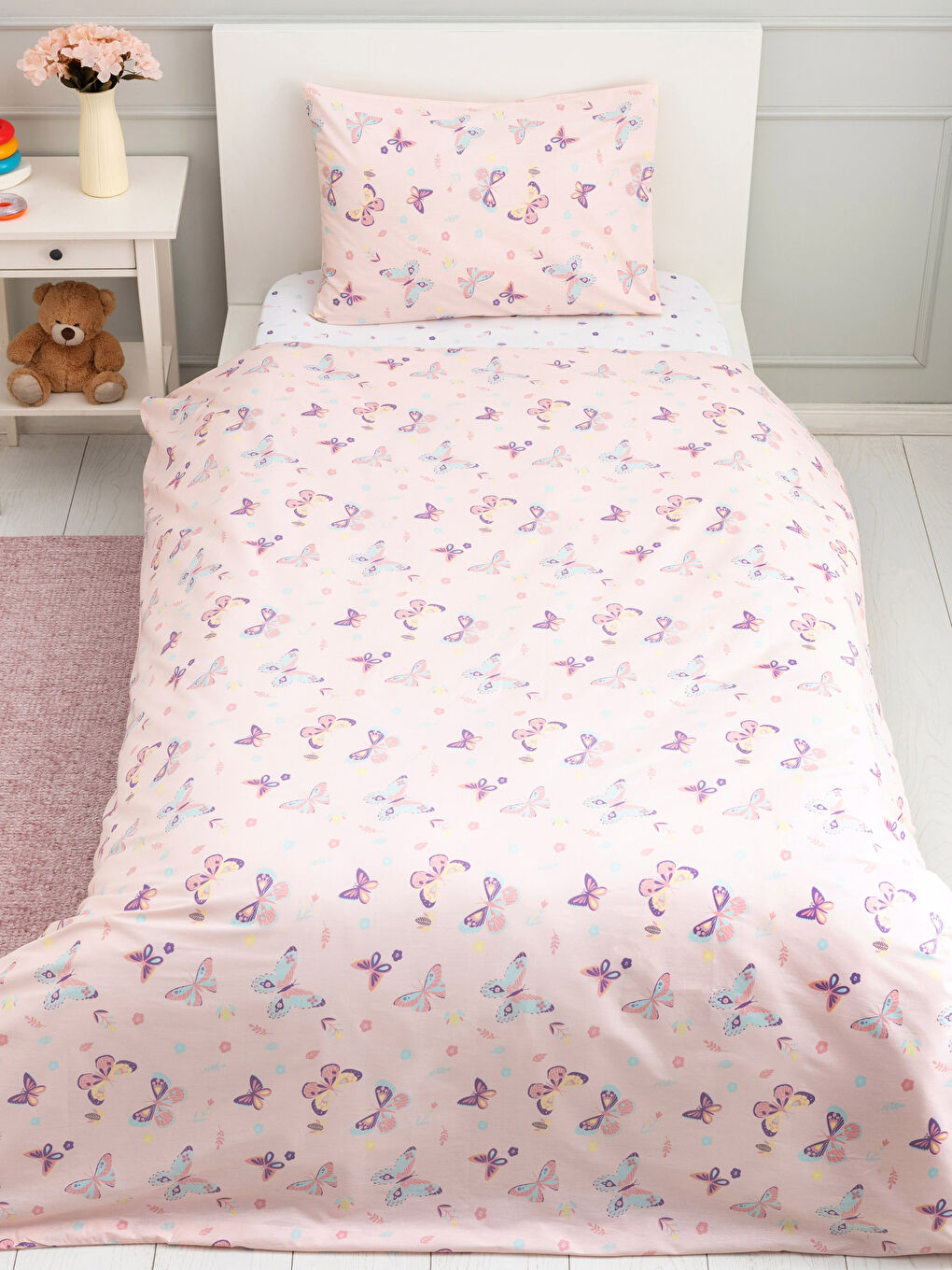 LCW HOME Dečiji Set Posteljine od Pamuka sa Printom -W1MC35Z4-F9C