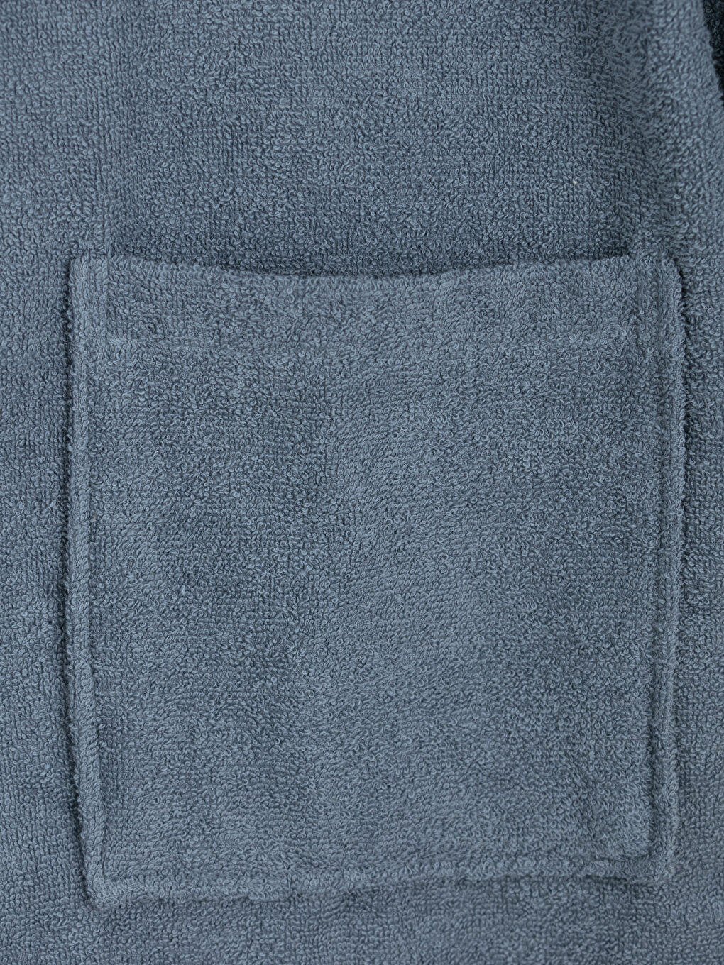 Jednostavan Dugi Muški Bade Mantil Sa Kapuljačom-2