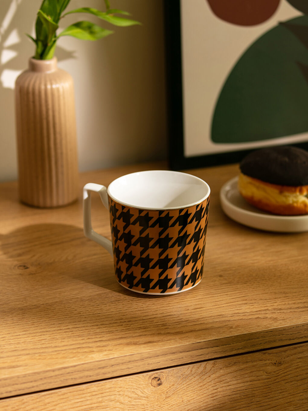 LCW HOME Crowbar Patterned Porcelain Mug 360 Ml -W25060Z8-F9C