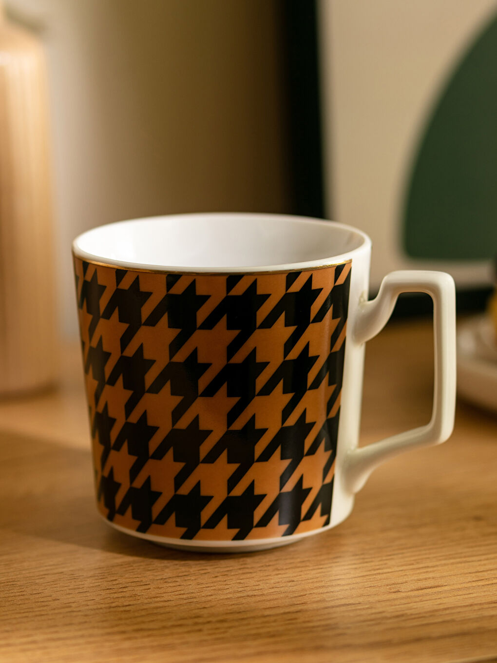 LCW HOME Crowbar Patterned Porcelain Mug 360 Ml -W25060Z8-F9C
