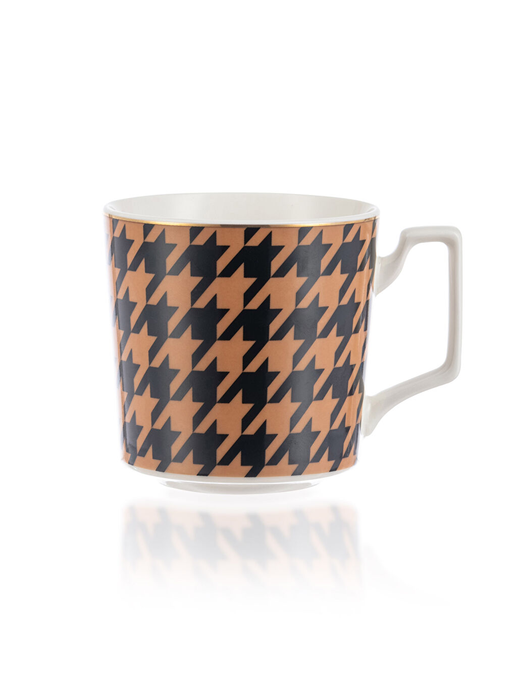 LCW HOME Crowbar Patterned Porcelain Mug 360 Ml -W25060Z8-F9C