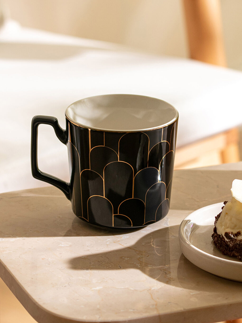 LCW HOME Geometric Patterned Porcelain Mug 360 Ml -W25062Z8