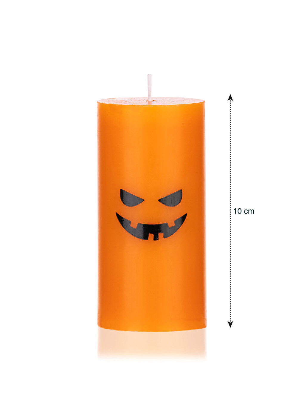 H12 Face Printed Decorative Candle 10 Cm-3