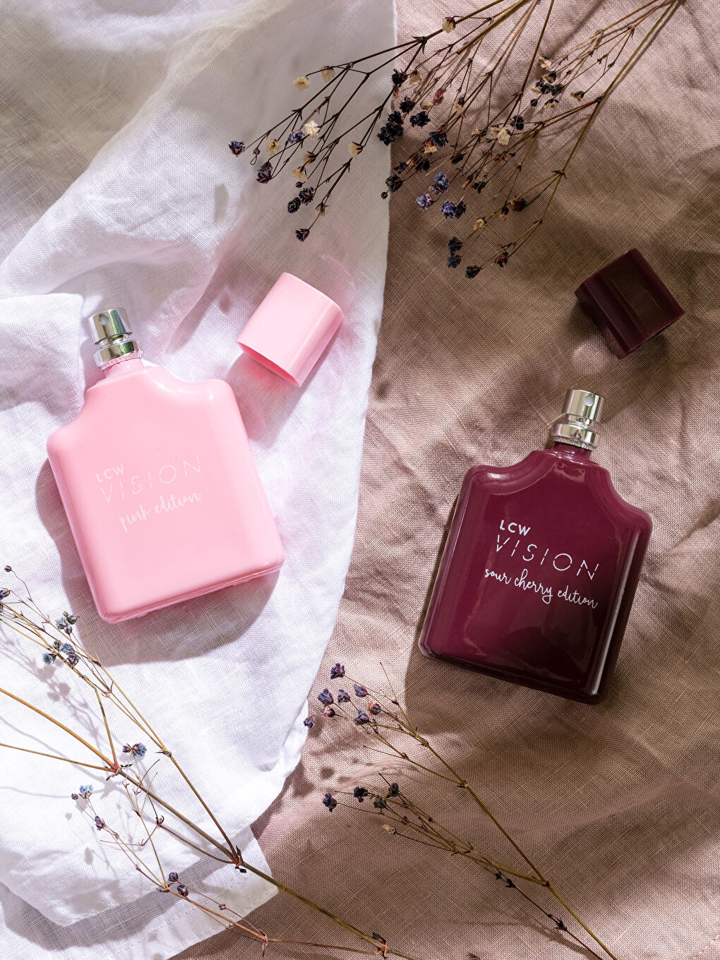 Pink + Cherry Edition EDP Women's Perfume Set 2 Pcs 50 Ml-1