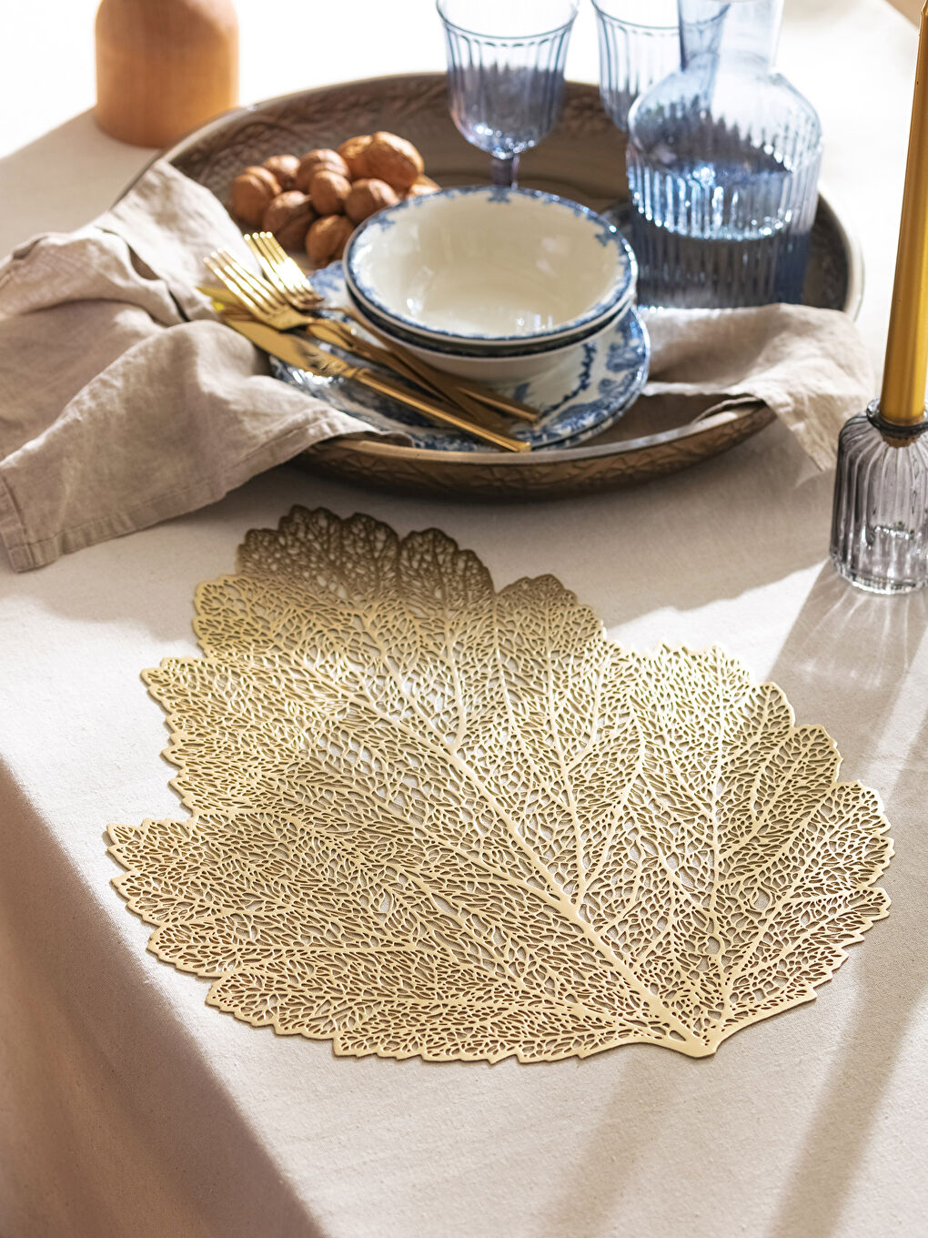 Leaf Placemat 38x38 Cm